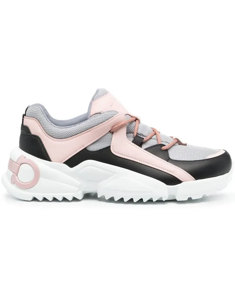 Ferragamo Sneakers mit Einsätzen - Rosa Rosa