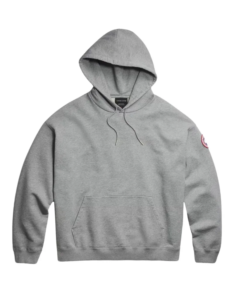 Canada Goose Hoodie mit Logo-Patch - Grau Grau