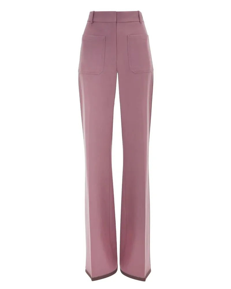 Victoria Beckham Alina Hose mit Taschendetail - Rosa Rosa