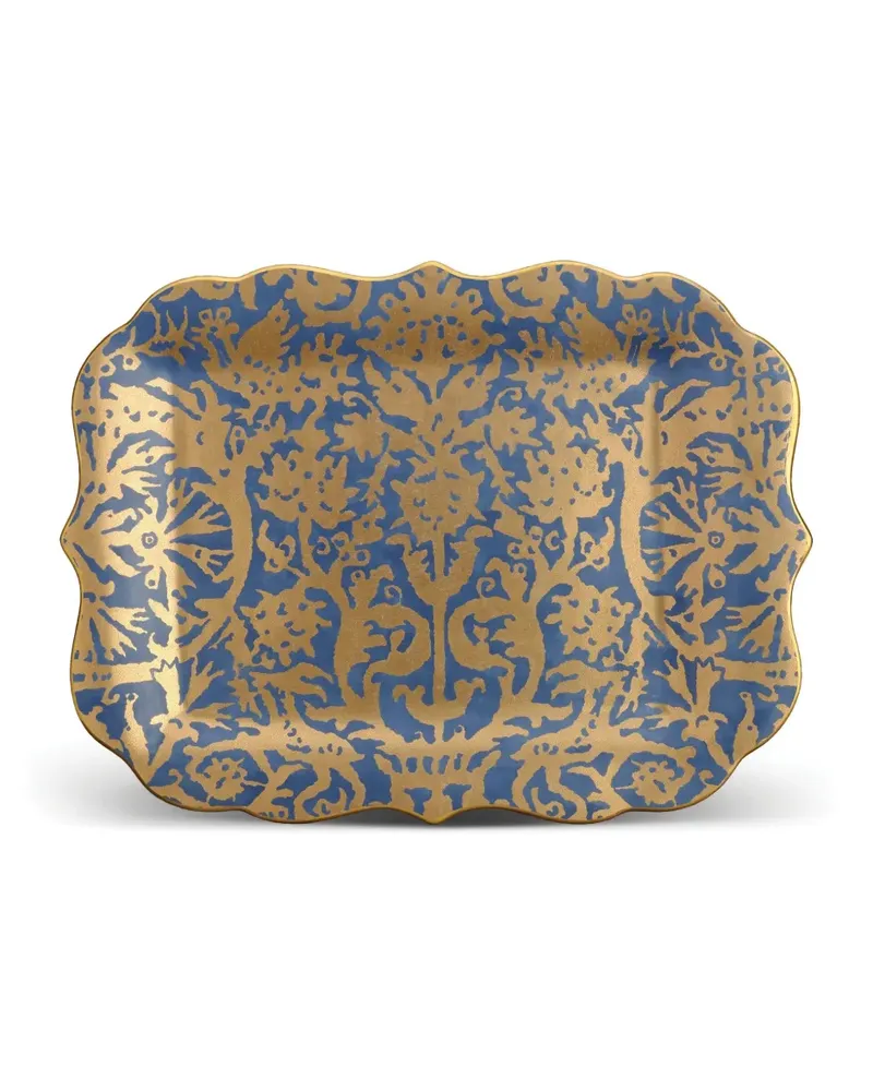 L’OBJET Fortuny Pergolesi Teller (41cm x 30cm) - Blau Blau