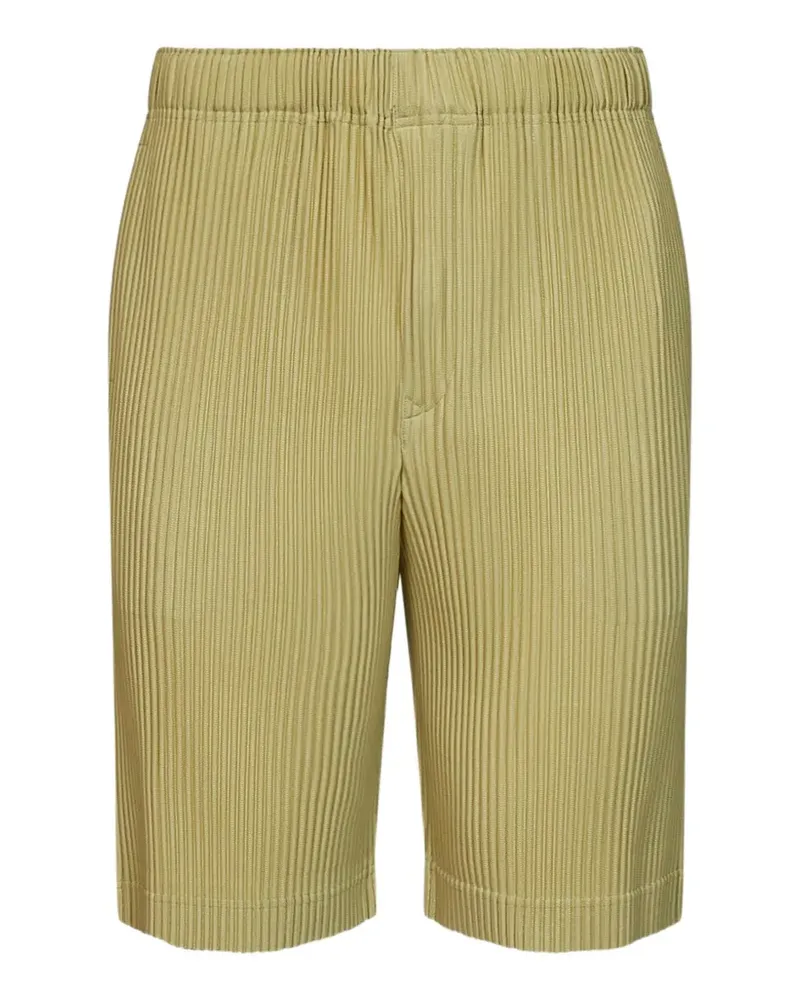 Issey Miyake pleated shorts - Grün Grün