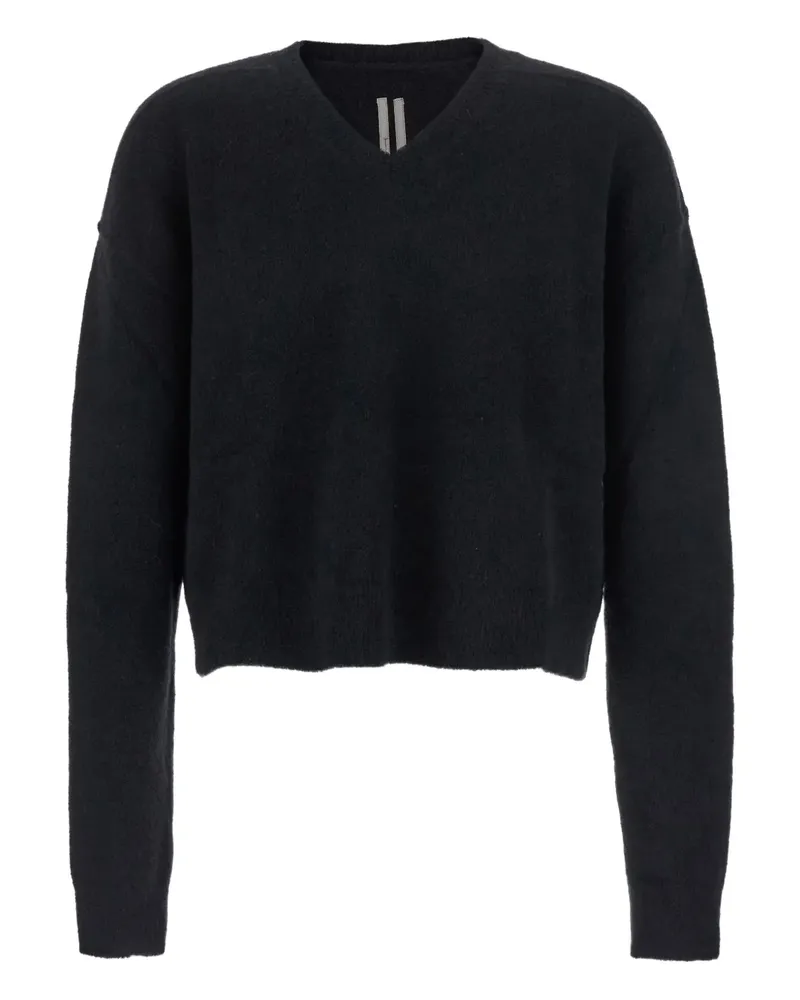 Rick Owens Pullover mit V-Ausschnitt - Schwarz Schwarz
