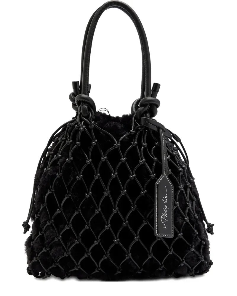 3.1 phillip lim mini macrame tote bag - Schwarz Schwarz