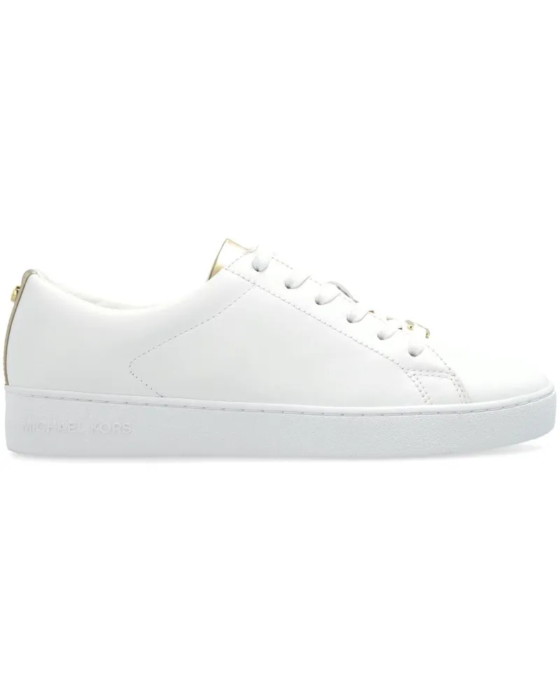 Michael Kors Zweifarbige Keaton Sneakers - Weiß Weiß