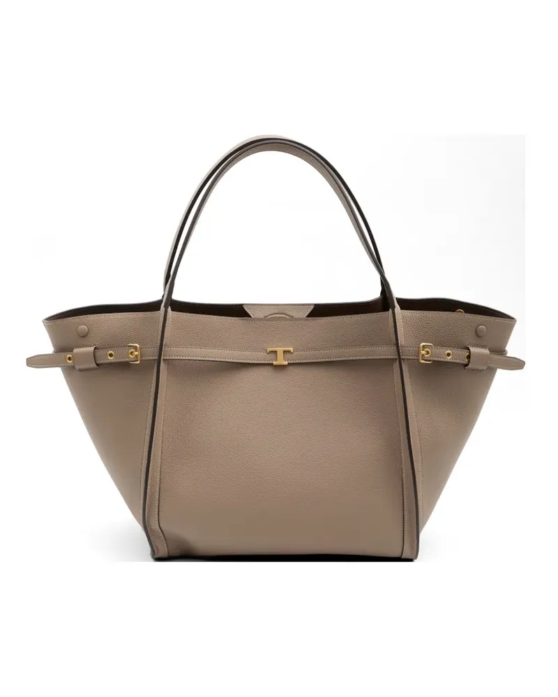 TOD'S Handtasche aus Leder - Braun Braun