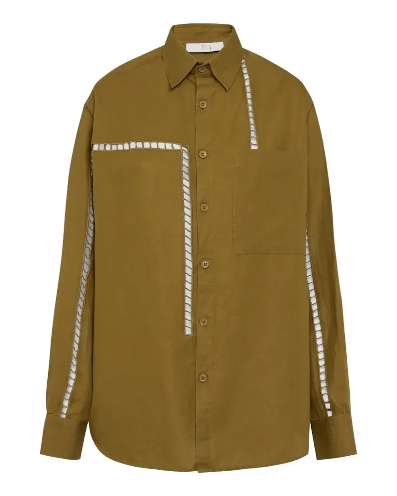 TELA long-sleeve shirt - Braun Braun