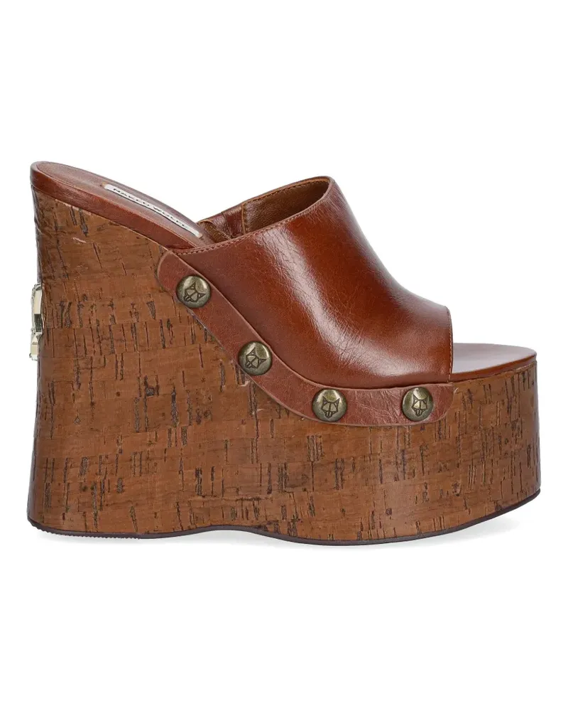 Naked Wolfe Tulip platform wedge sandals - Braun Braun