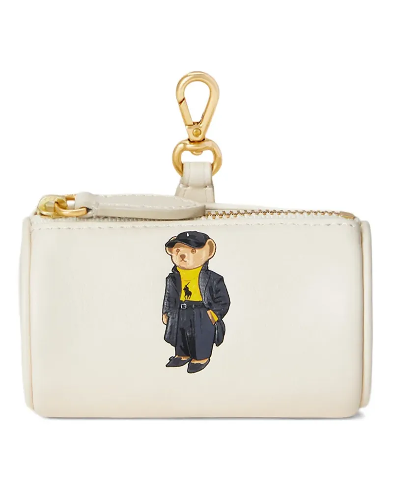 Ralph Lauren Kartenetui mit Bären-Print - Nude Nude