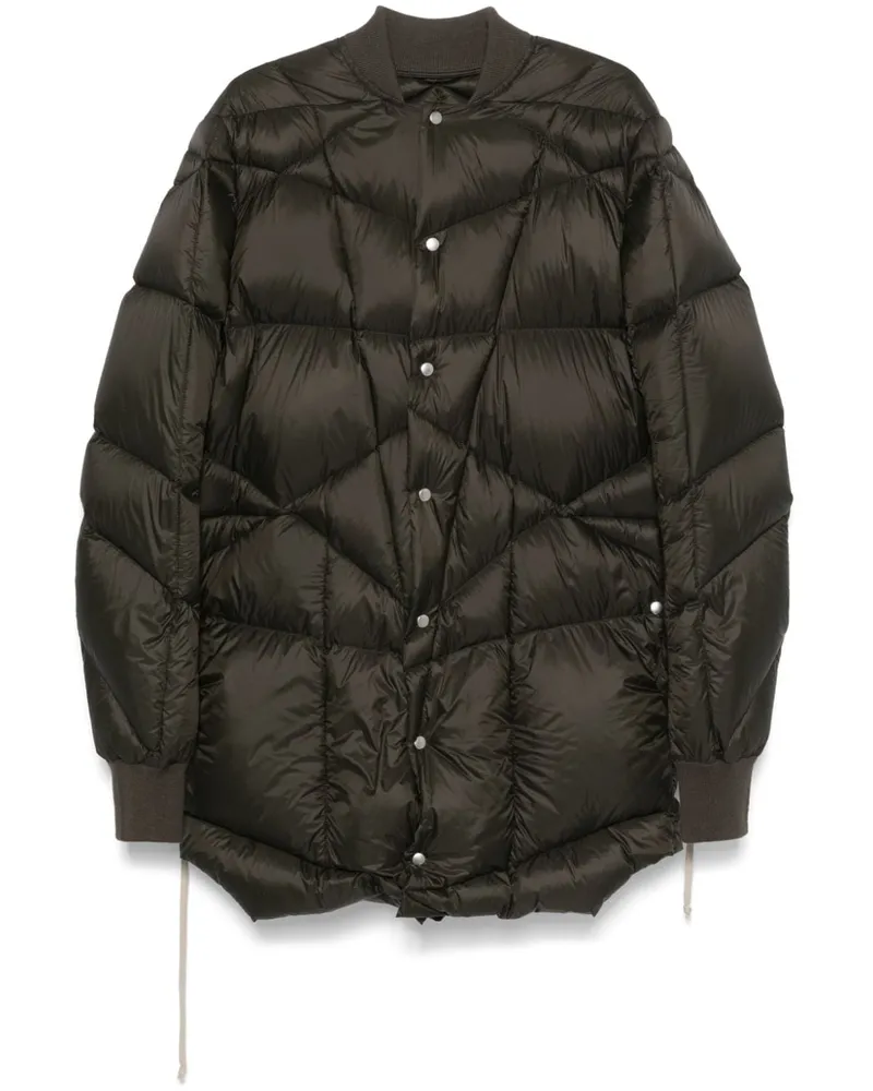 Rick Owens Flight Liner Mantel - Grün Grün