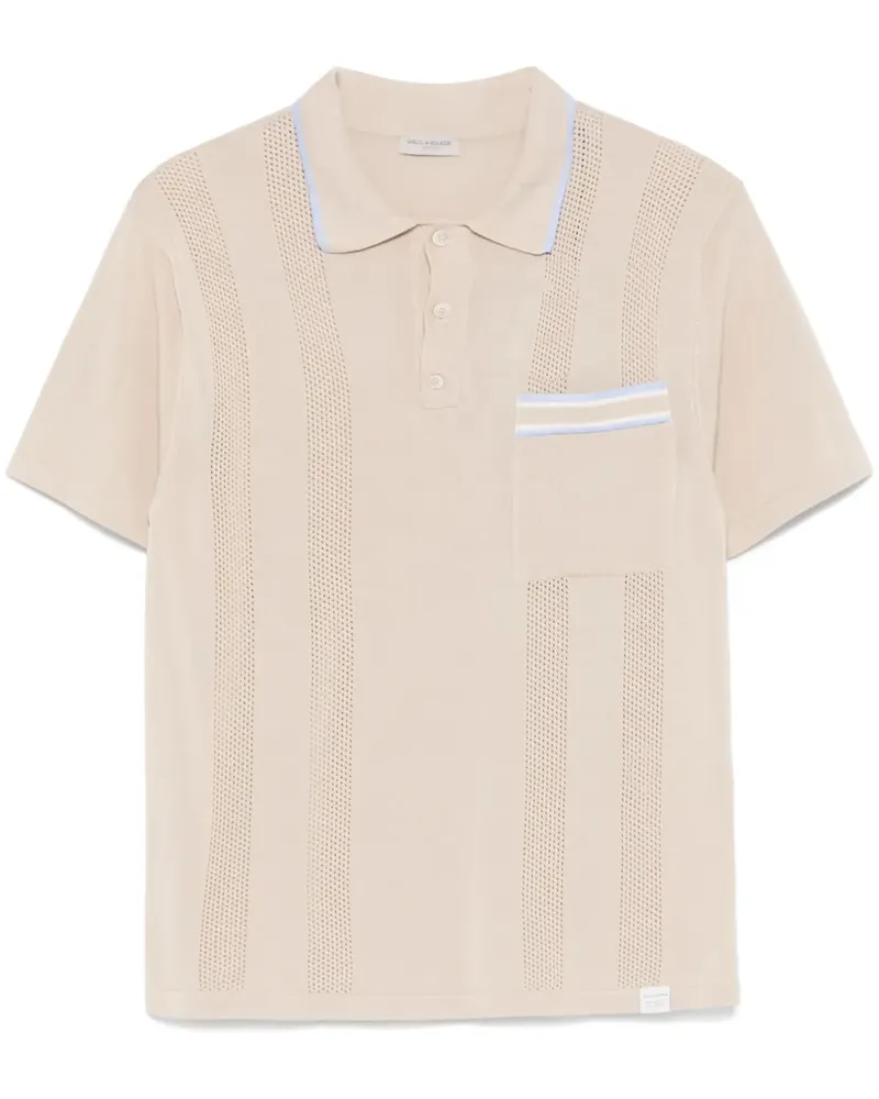 Paul & Shark Poloshirt mit asymmetrischer Tasche - Nude Nude