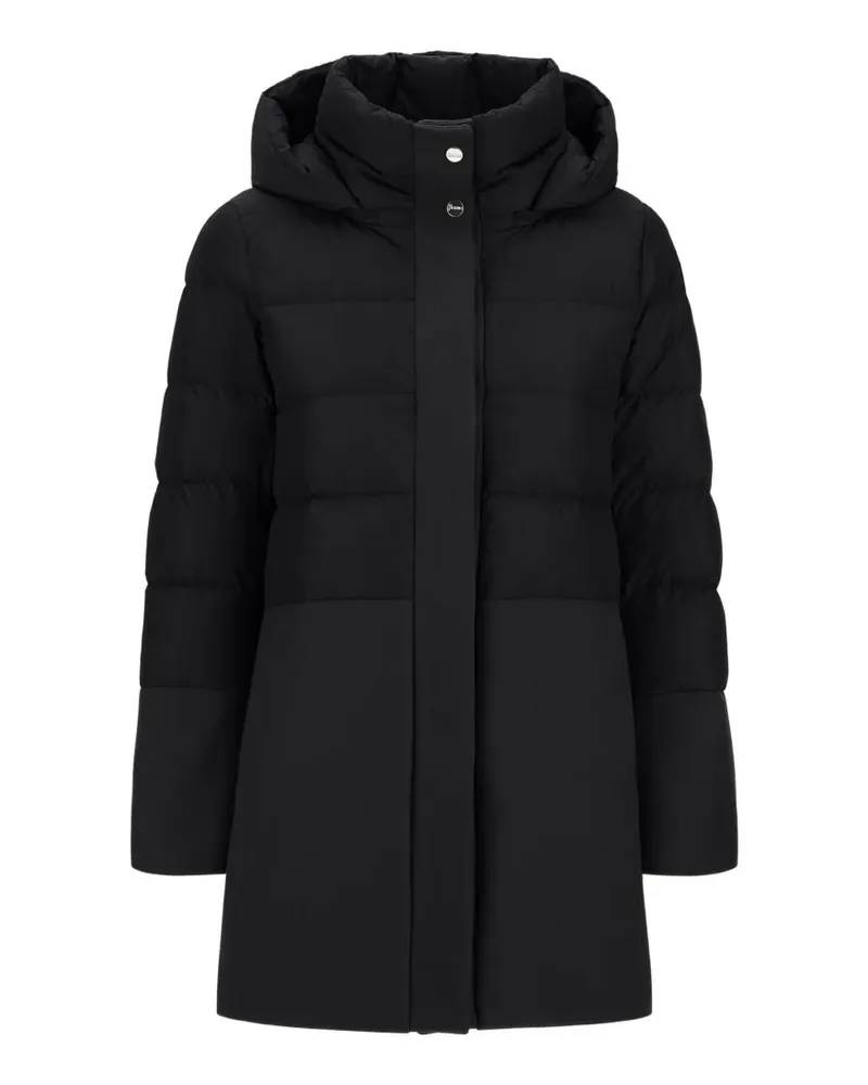 Herno Wattierte Jacke in A-Form - Schwarz Schwarz