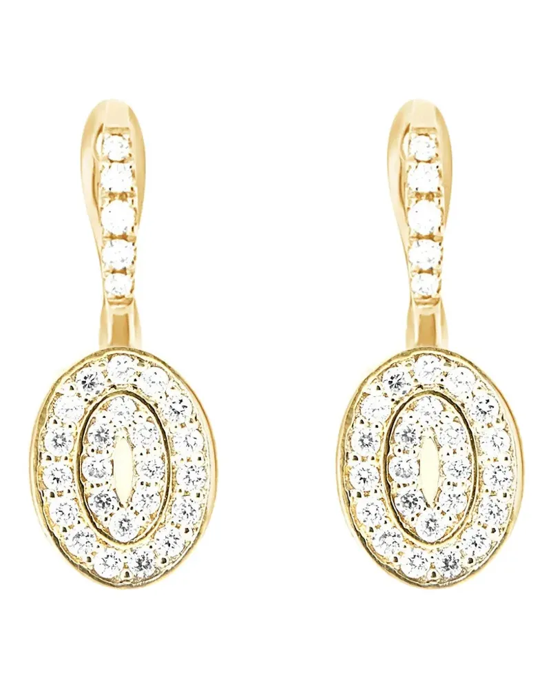 NANIS Ciliegine Ohrringe mit Diamanten - Gold Gold