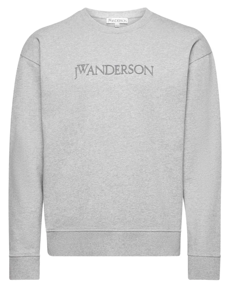 J.W.Anderson Sweatshirt mit Logo-Stickerei - Grau Grau