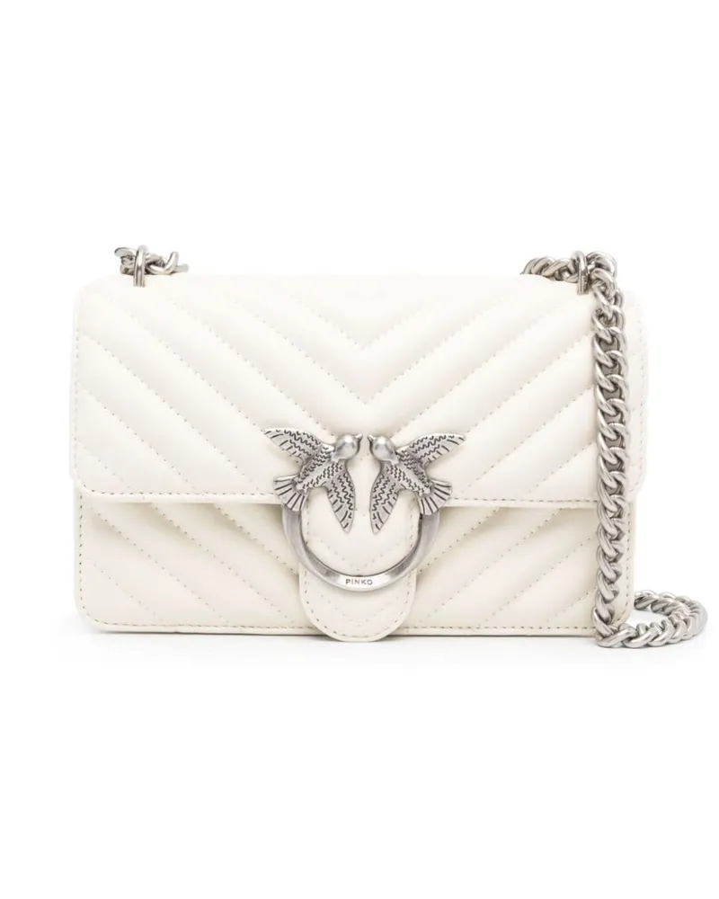 Pinko Mini Love One Umhängetasche - Nude Nude