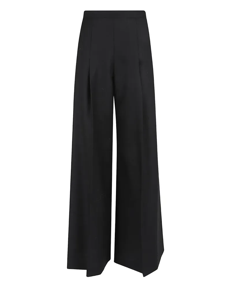 Giambattista Valli Plissierte Palazzohose - Schwarz Schwarz