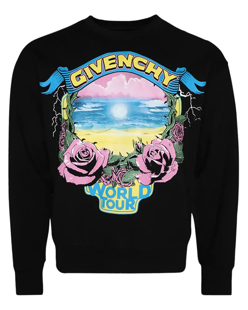 Givenchy World Tour Sweatshirt - Schwarz Schwarz
