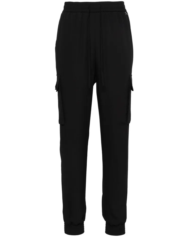 Twin-Set Hose mit elastischem Bund - Schwarz Schwarz