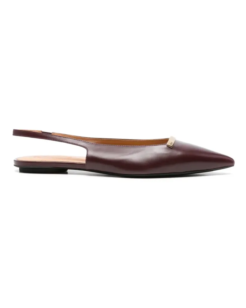 TOD'S Klassische Slingback-Pumps - Braun Braun