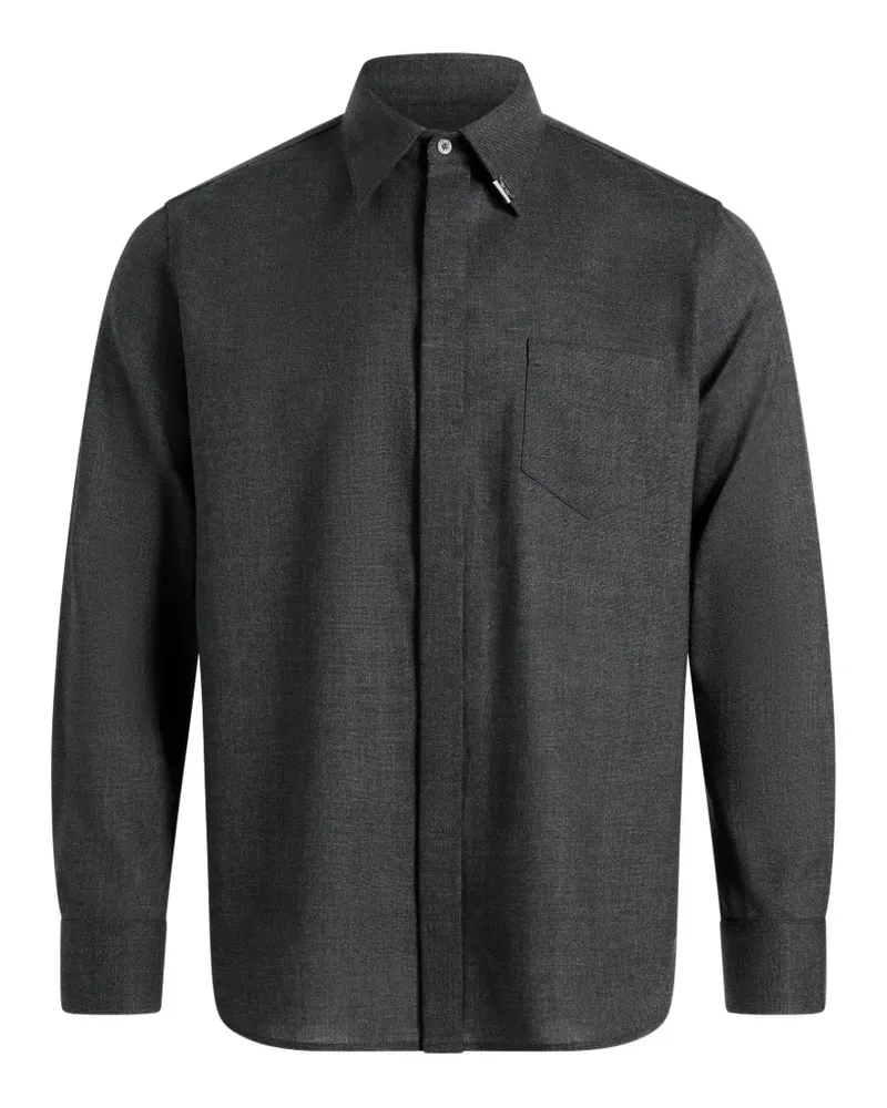Public School Mccarren mohair-blend shirt - Grau Grau