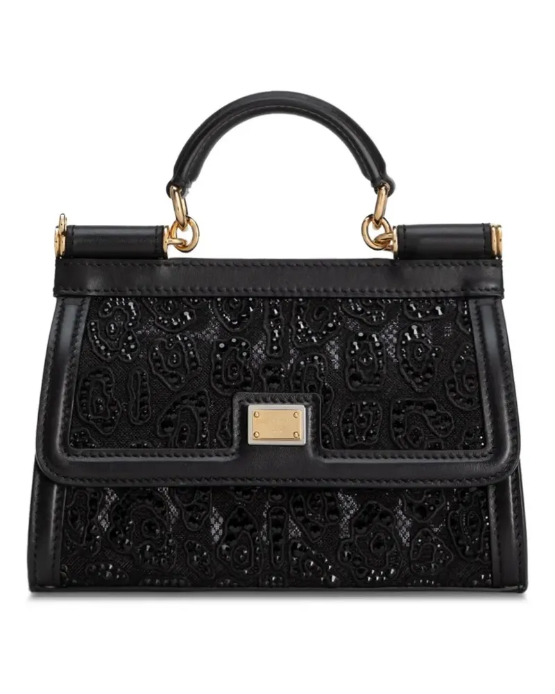 Dolce & Gabbana Sicily Tote Bag - Schwarz Schwarz