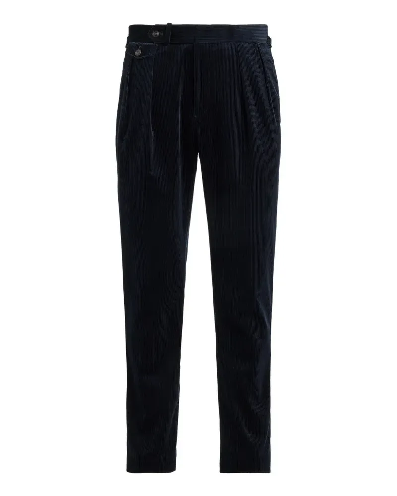 Ralph Lauren Cordhose mit Falten - Blau Blau