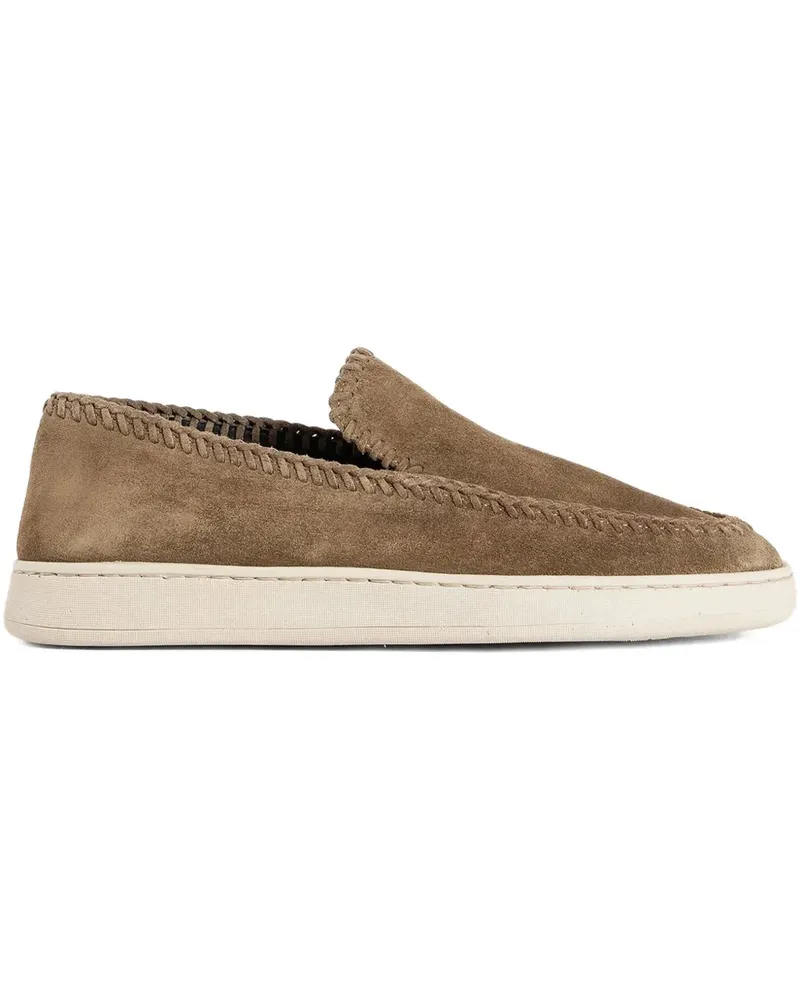 Officine Creative Italia Loafer aus Wildleder - Braun Braun