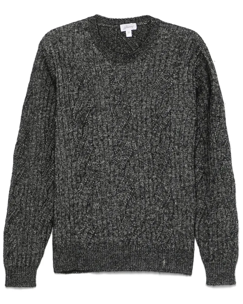 Brioni Pullover mit Rundhalsausschnitt - Grau Grau