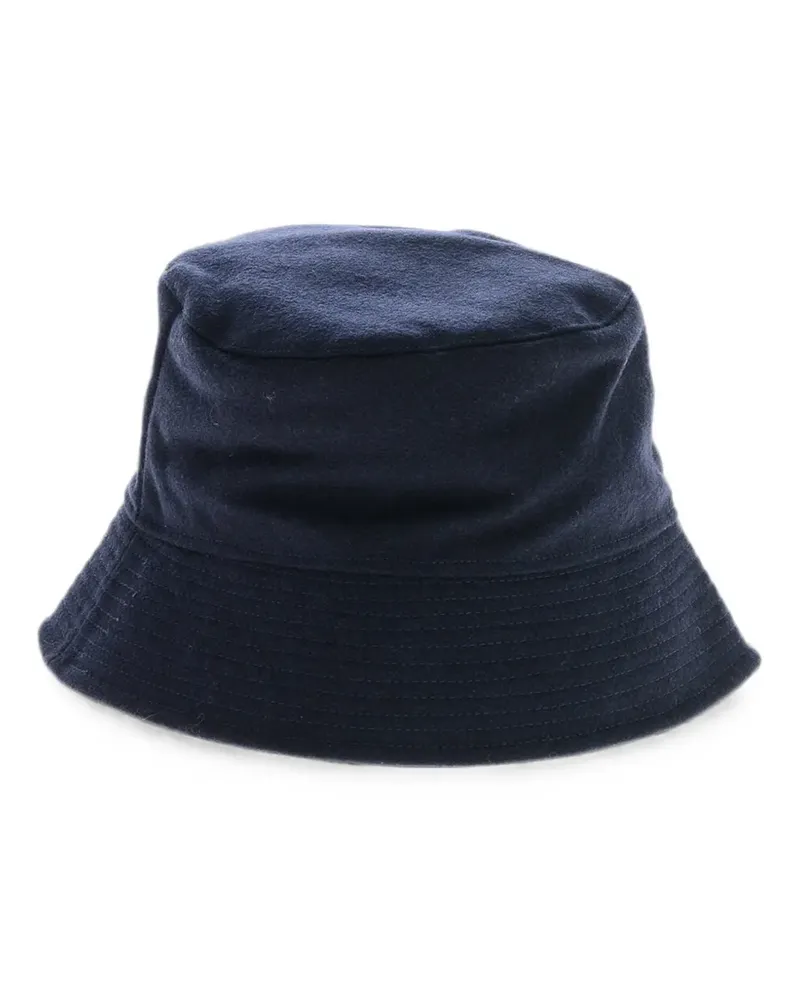 Woolrich Fischerhut mit Logo-Stickerei - Blau Blau