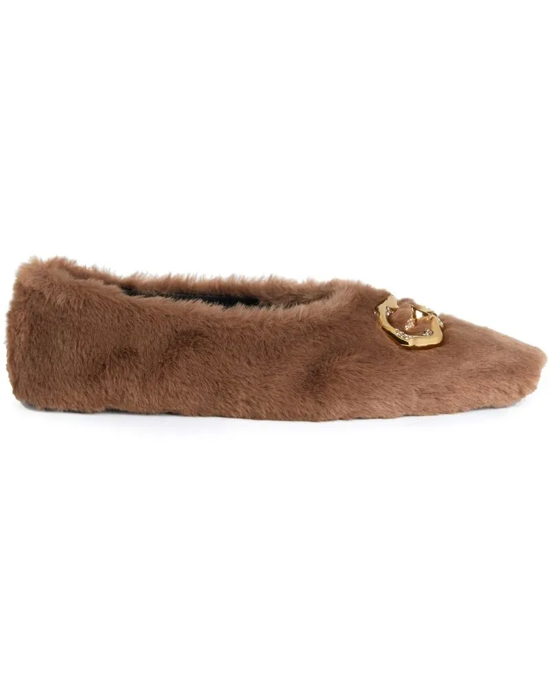 Giuseppe Zanotti Lucrecia Loafer - Braun Braun