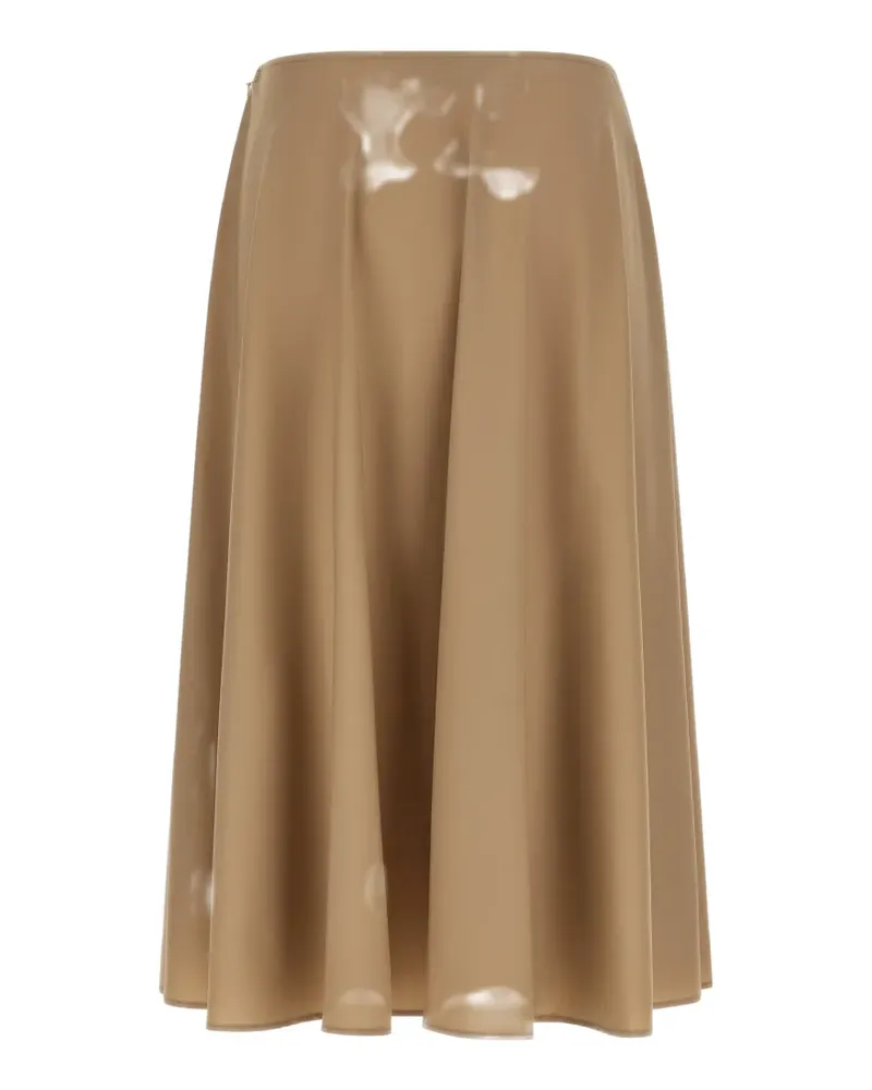 Moschino A-line midi skirt - Nude Nude