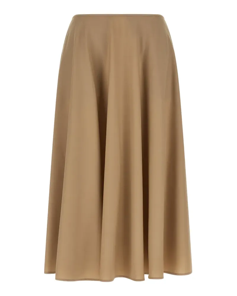 Moschino Ausgestellter A-Linien-Rock - Nude Nude