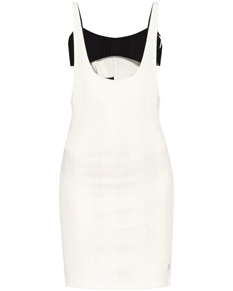 ATTICO Kleid mit Cut-Outs - Weiß Weiß