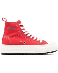 Dsquared2 High-Top-Sneakers mit Plateau Rot