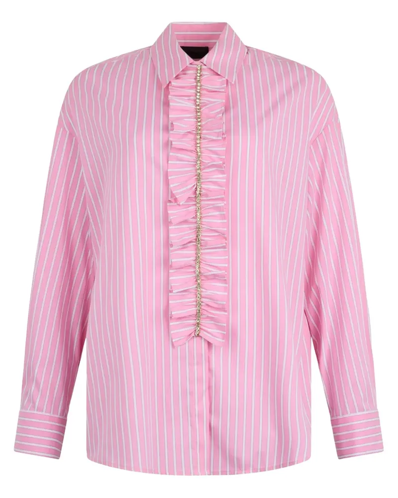Liu Jo Gestreiftes Hemd - Rosa Rosa