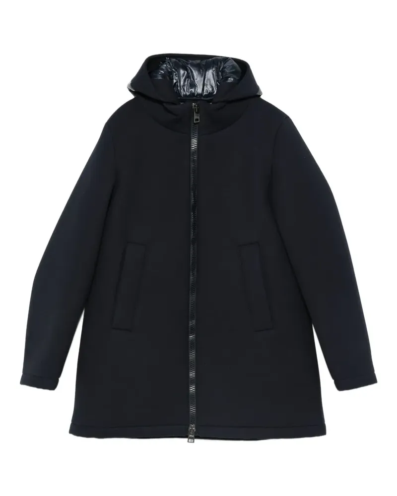 Herno Kapuzenjacke mit Reißverschluss - Blau Blau