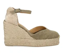 Chiarita Espadrilles mit Wedge-Absatz - Grün