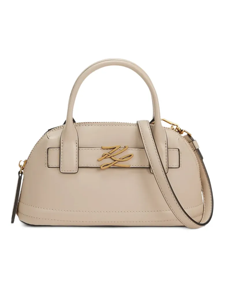 Karl Lagerfeld K/Autograph Mini-Tasche - Nude Nude