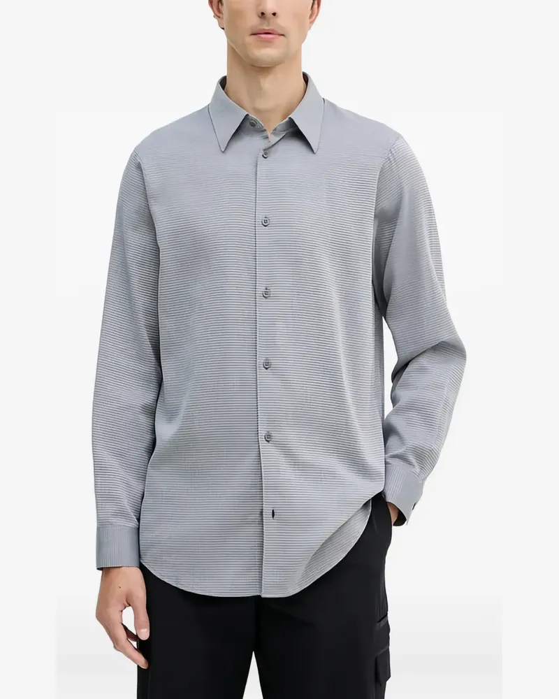 Armani Exchange long-sleeves shirt - Grau Grau