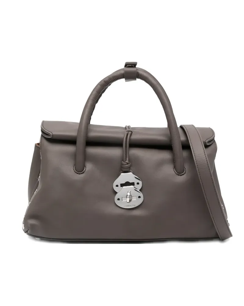 Zanellato Small Dotta tote bag - Braun Braun