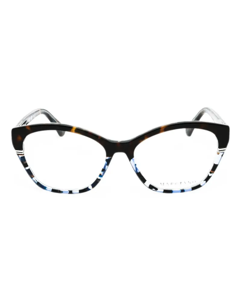 MARCIANO Los Angeles cat-eye tortoiseshell-effect glasses - Braun Braun