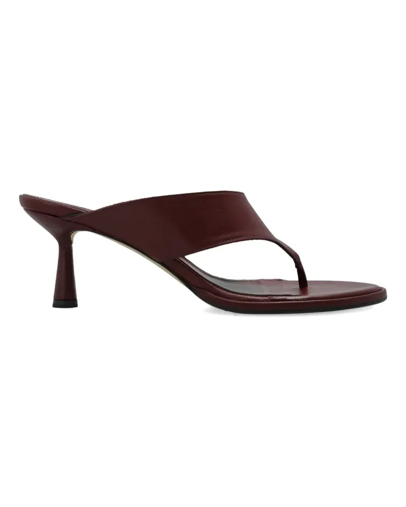 aeyde toe leather sandals - Braun Braun