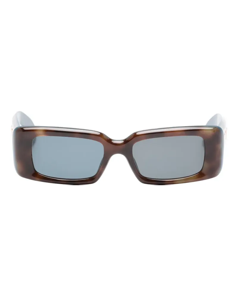 BARROW Trippy Sonnenbrille mit eckigem Gestell - Braun Braun