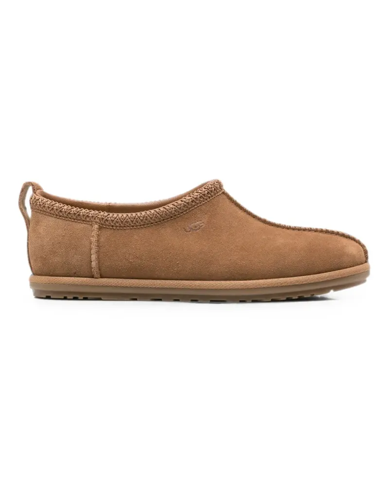 UGG Tasman Deconstructed embroidered-logo slippers - Braun Braun