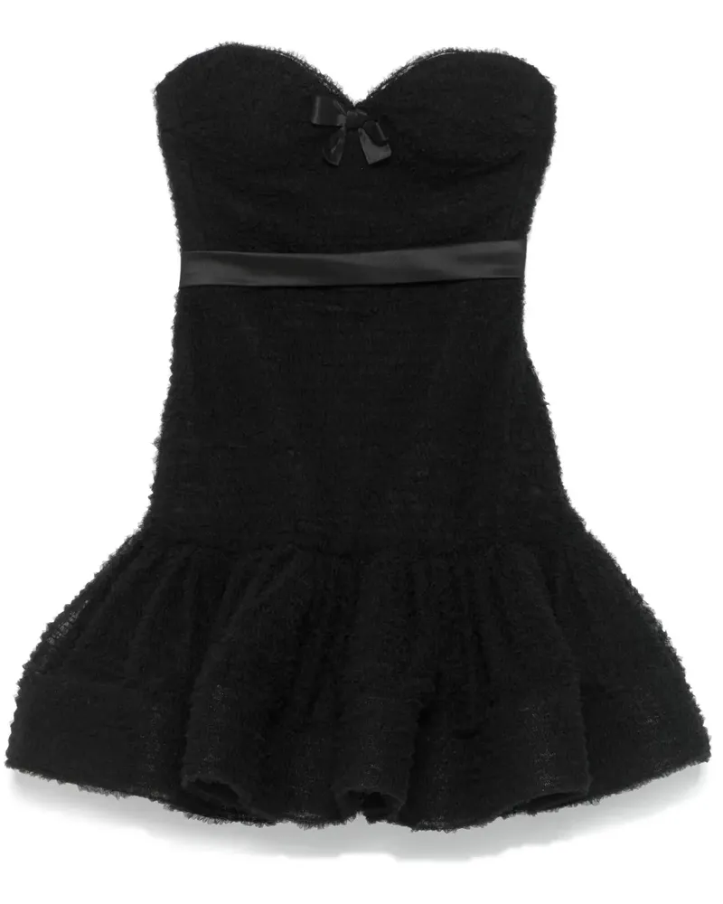 Viktor & Rolf Tüll-Minikleid mit Farbverlauf - Schwarz Schwarz