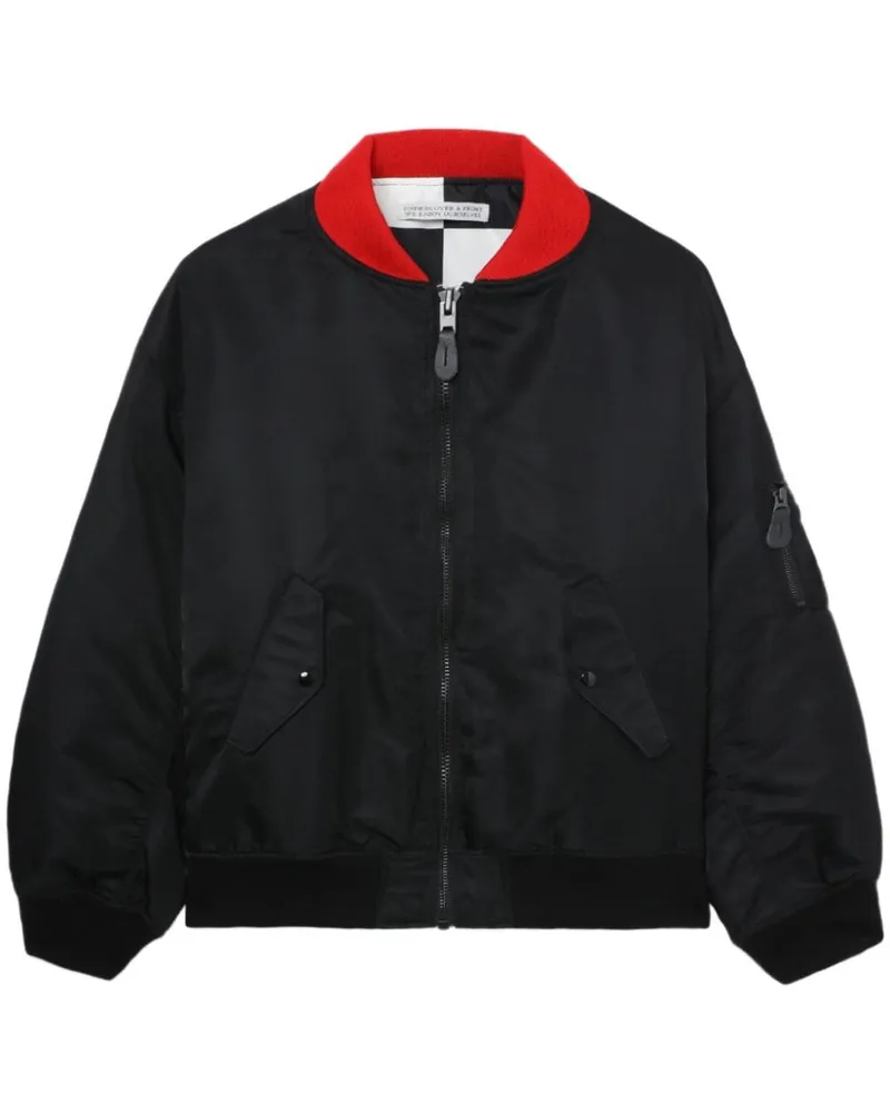 Undercover Wendbare Bomberjacke - Schwarz Schwarz
