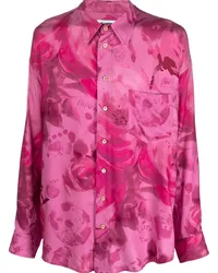 Magliano Hemd mit Blumen-Print Rosa