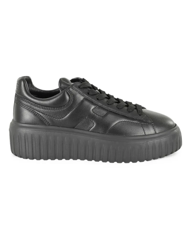 Hogan H-Stripes Sneakers - Schwarz Schwarz