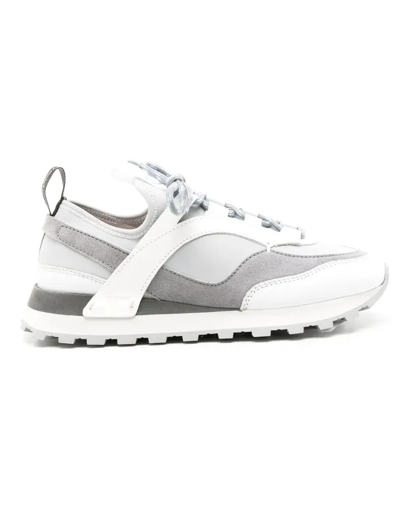 Ferragamo Sneakers mit Schnürung - Weiß Weiß