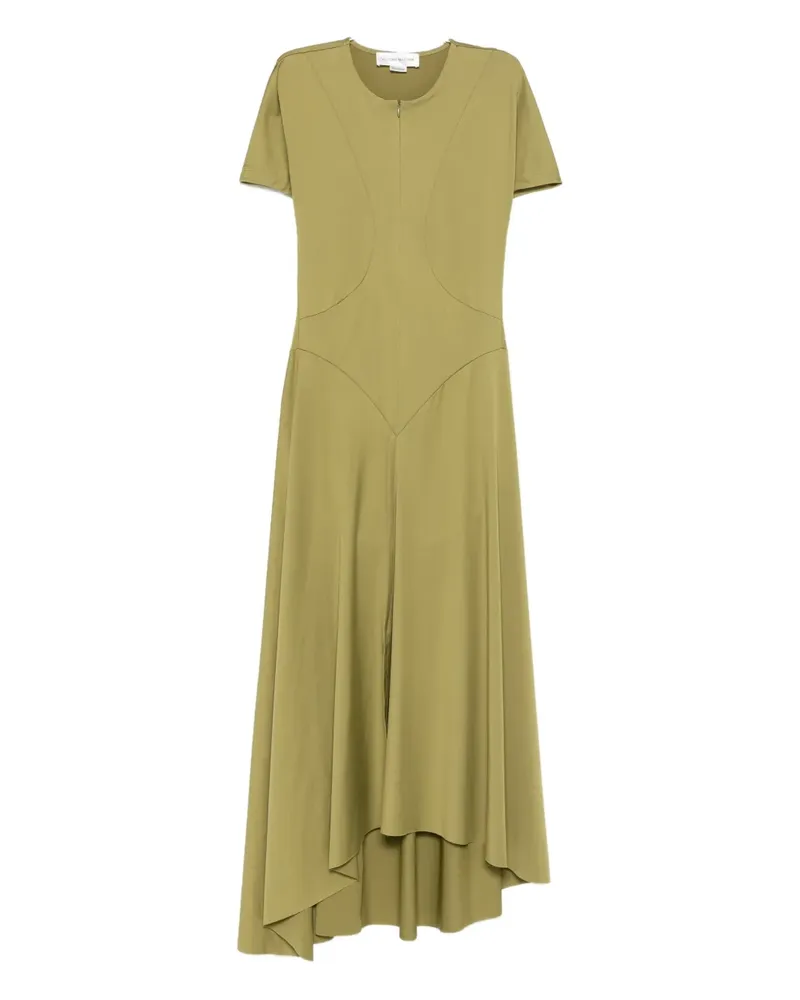 Victoria Beckham zip midi dress - Grün Grün