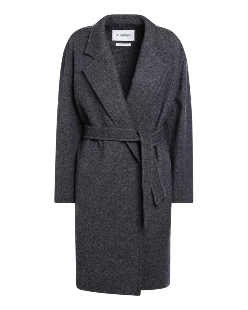 Max Mara Carniawo belted double-breasted coat - Grau Grau